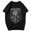 Мужская футболка Алукард Castlevania Подарки Y2K Графическая Однотонная Унисекс Одежда Футболки