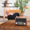 BIAZE Ретро Мини Bluetooth-динамик и FM-радио