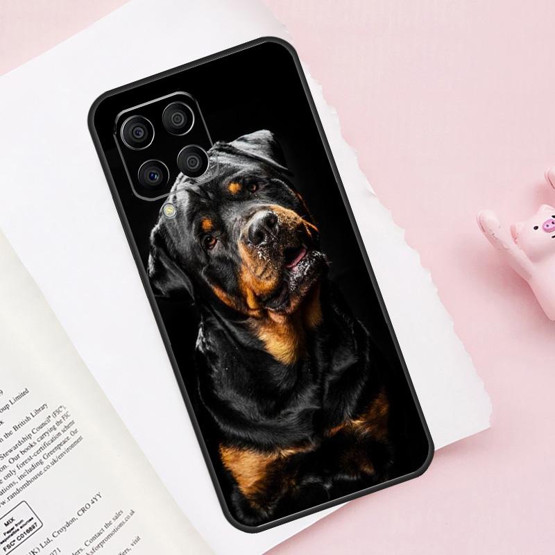 Чехол для собаки породы Ротвейлер для Samsung Galaxy M13 M53 M16 M36 M56 M06 M52 M32 M12 M54 M34 M14 M35 M55 M15 M11 M31