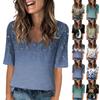 Shirts For Women Trendy V Neck T Shirts Casual Printed Summer Tees T Shirt Blouse Half Sleeve Tops For Women Tops for Women