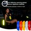 For Volvo 4Pcs Car Bumper Reflective Safety Strip Stickers Decoration For Volvo ES90 EC40 EX40 EM90 XC90 V90 V60 XC60 V40 S80 S6