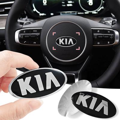 1 шт. Наклейка на руль автомобиля Эмблема Логотип Наклейка Значок Украшение Для Sportage Ceed Rio 3 4 k2 k3 k4 k5 k6 K7 K8 Picanto Sorento Optima