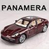1:24 Porsche Panamera Спортивный автомобиль Симуляция Литой металлический сплав Модель автомобиля Звук и свет Оттянуть назад Коллекция Детская игрушка Подарки