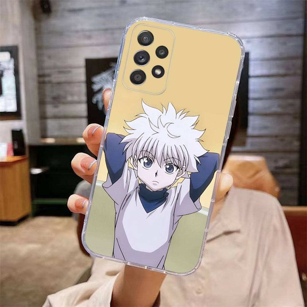 Killua Zoldyck H-Hunter Phone Case For Samsung Galaxy A,71,70,52,51,40,31,50,50S,30S,21S,12,10,Note20ultra Transparent Cover