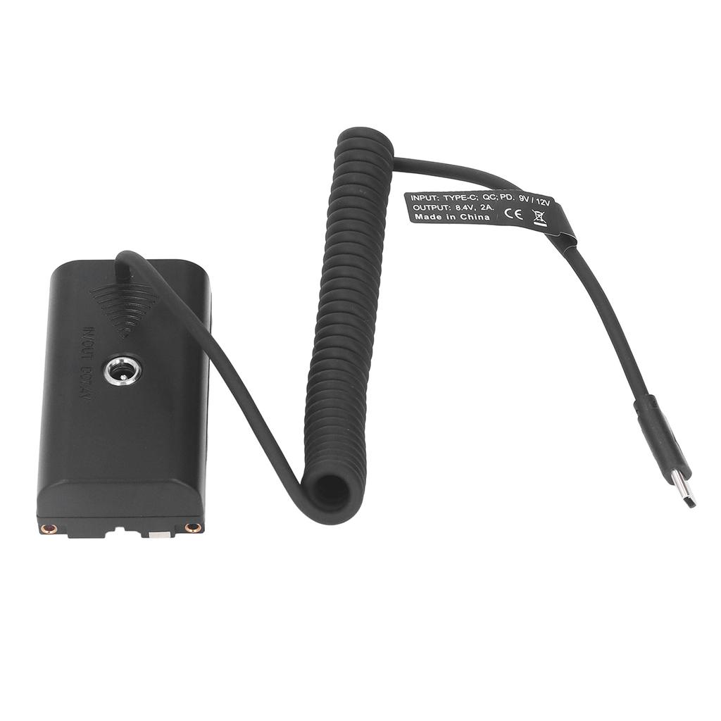 Аккумуляторная батарея типа C - NP F970 F750 F570 F550 Быстрая зарядка Защита цепи пружинный кабель