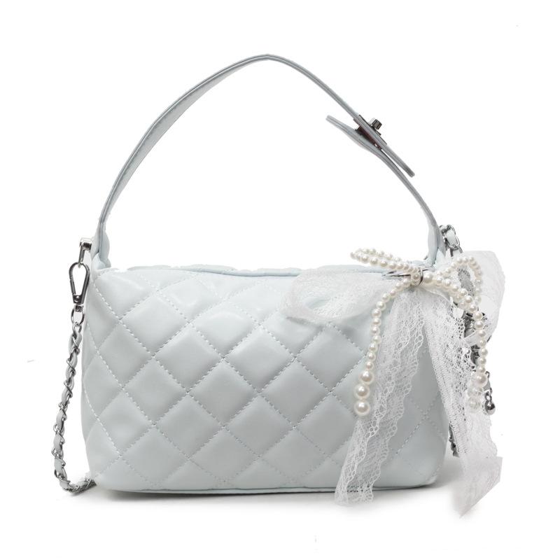 Популярная оптовая высококачественная темпераментная портативная сумка-подушка с легким ароматом, женская универсальная сумка-мессенджер с бриллиантовой цепочкой класса люкс