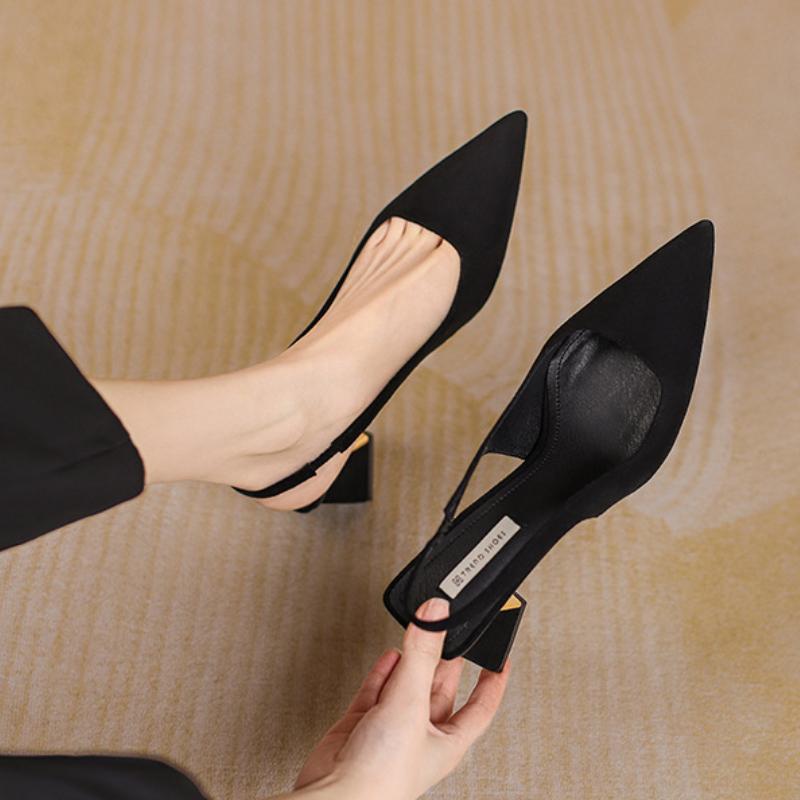 Модные женские туфли-лодочки на высоком толстом каблуке, босоножки на летней вечеринке, сексуальные тапочки, женские туфли с открытым носком, свадебные туфли на высоком каблуке Zapatos 2024