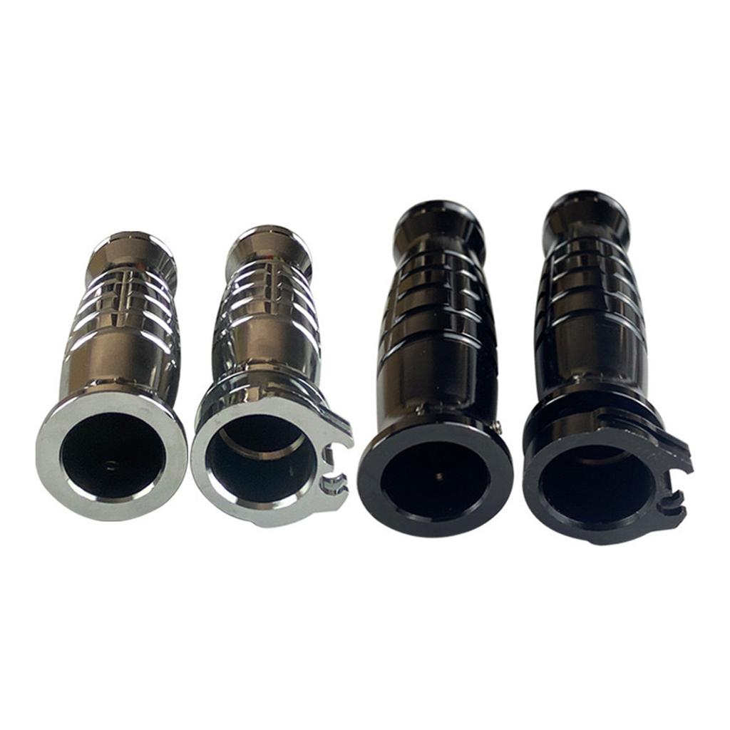 Мотоциклетные рукоятки, алюминиевый руль, подходит для кастомных велосипедов, нескользящий, эргономичный дизайн, улучшенный контроль, долговечность