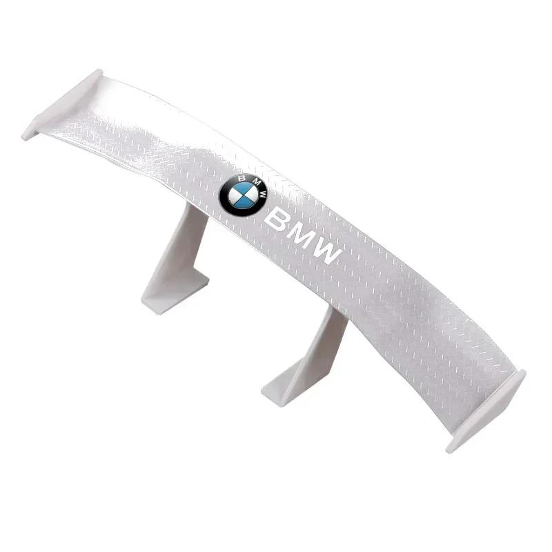 New 2025 Car For BMW Car Mini Spoiler Tail Wing Carbon Fiber Look Mini Modified Tail Wings For BMW X1 X2 X3 X4 X5 1 2 3 4 5 6 Se