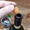 1 шт. Мини-пробка для бутылки в виде желудя, силиконовая пробка для шампанского в виде шишки, бытовая пробка для вина, крышка для винной бутылки