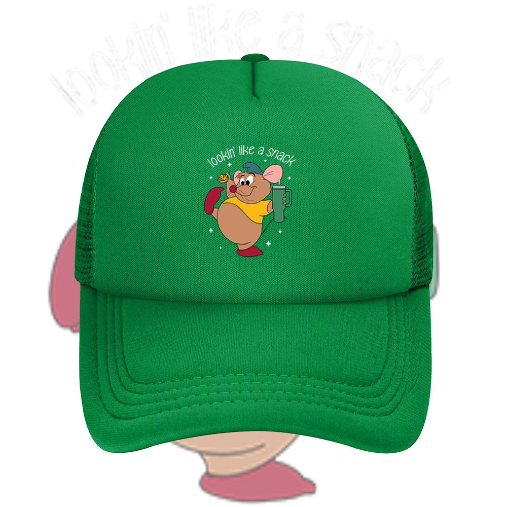 Mouse cheese beverage fun star Baseball Cap Anime Graphic Hats Adult Unisex Women Sports Outdoor