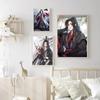 1 шт. Аниме G-Grandmaster Mo D-Dao Z-Zu S-Shi M-MDZS самоклеящийся художественный постер водонепроницаемая бумажная наклейка домашний бар настенный декор