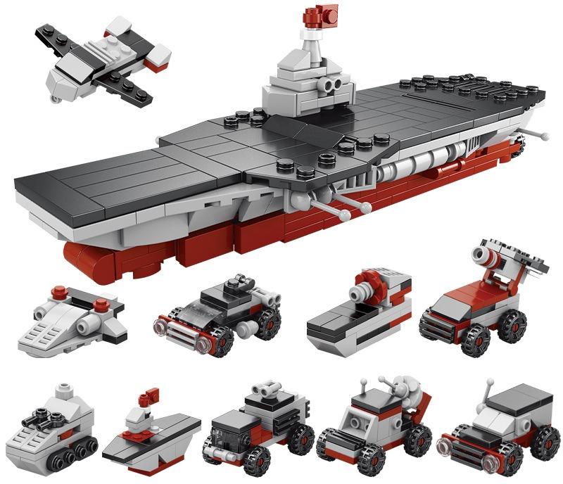 Конструктор «10 в 1» развивает когнитивные способности детей, позволяет собирать модели юрских динозавров. Отличный подарок для мальчиков и девочек.