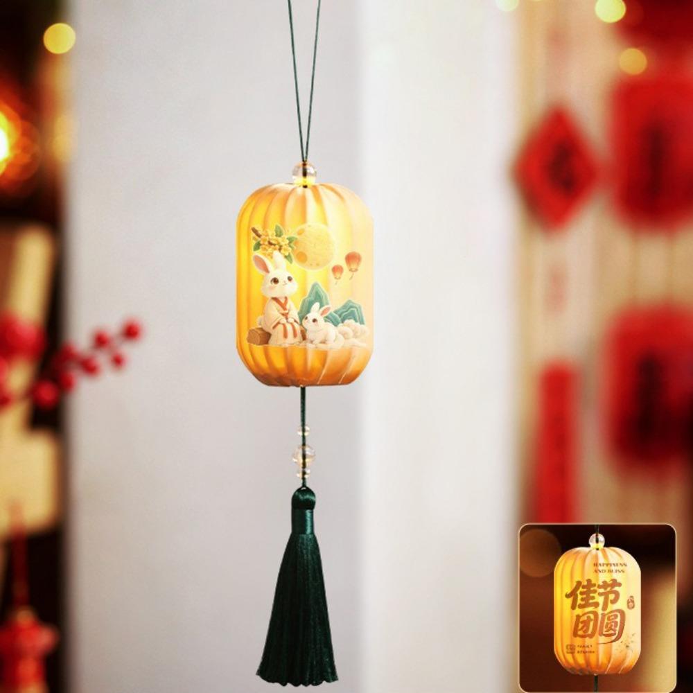 New Chinese Mid-Autumn Festival Lantern New Chinese Tassel Lantern Outdoor Indoor Use