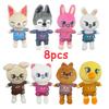 Plush Toys Stray Kids Cartoon Stuffed Animal Plushies Doll Kawaii Companion for Adult Fans Leeknow Hyunjin Gift