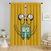 Время приключений Антимоскитные шторы для камеры Современные шторы для гостиной 2 штуки Перегородки Шторы Тюль для спальни Ребенок