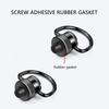 Stainless Steel 1/4Inch D Rings Screw Hinged Holder Camera Slings Screw For Photography Gear Attachment Camera Accessory