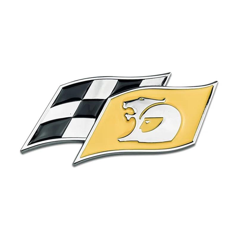 Car Front Grille Emblem Tail Box Metal Bagde Sticker