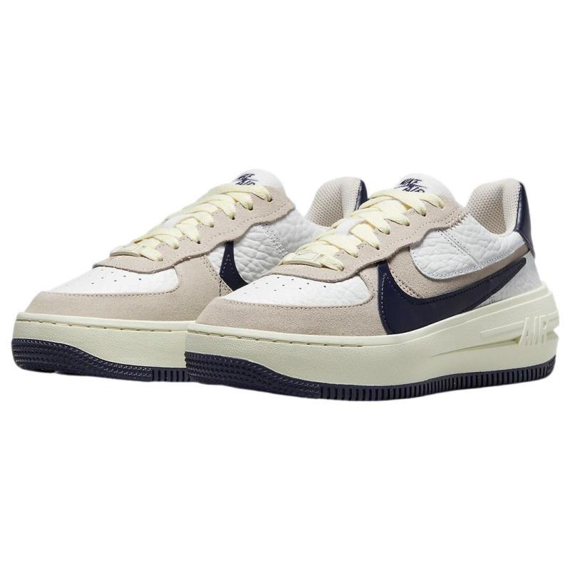 Nike Женские кроссовки Air Force 1 Low PLT.AF.ORM 'Summit White Navy' FB8481-100