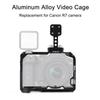 Клетка для камеры Andoer + комплект верхней ручки Видеоклетка из алюминиевого сплава с креплением для холодной обуви, многочисленные 1/4