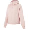 Li Ning Fitness Series Solid Color Loose Hoodie Women Hoodies Light-Pink AWDUF06-3