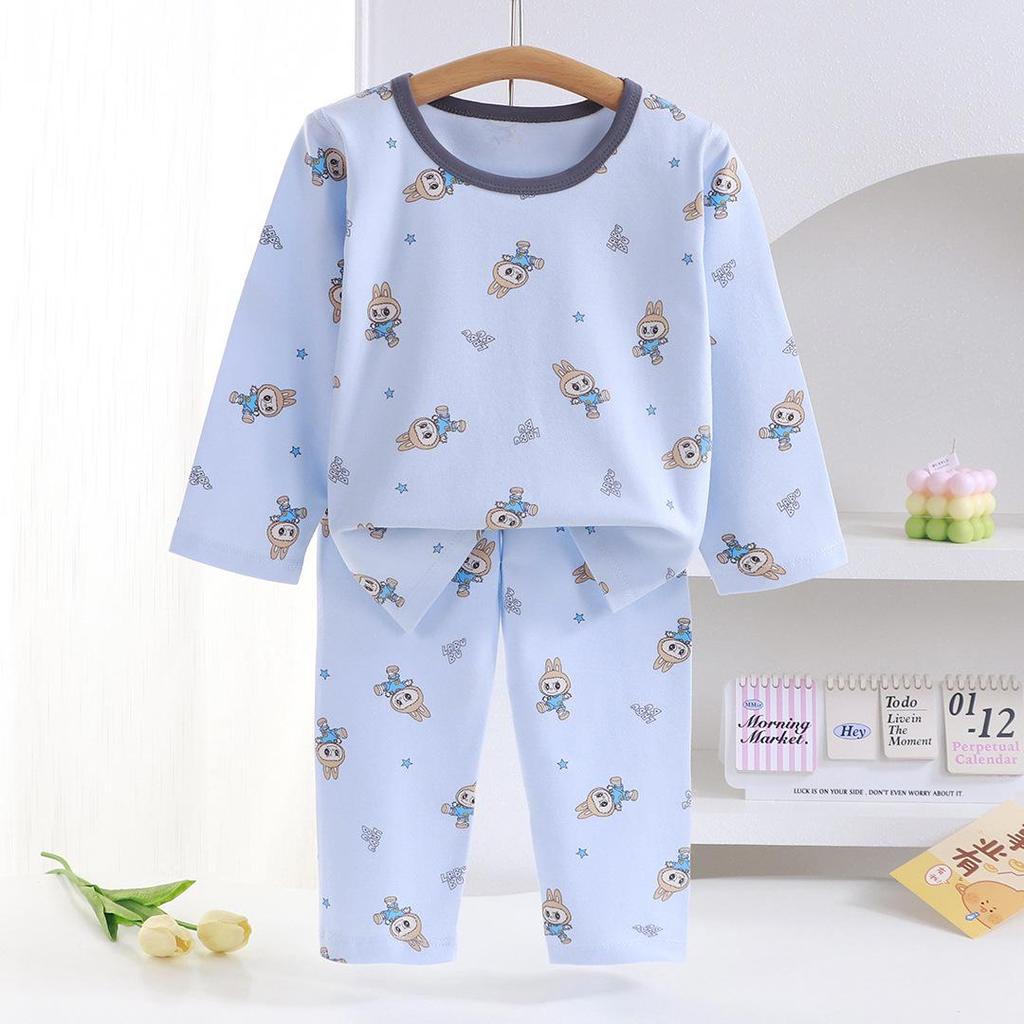 7A Антибактериальный бесшовный детский осенне-зимний комплект нижнего белья - размеры S и M