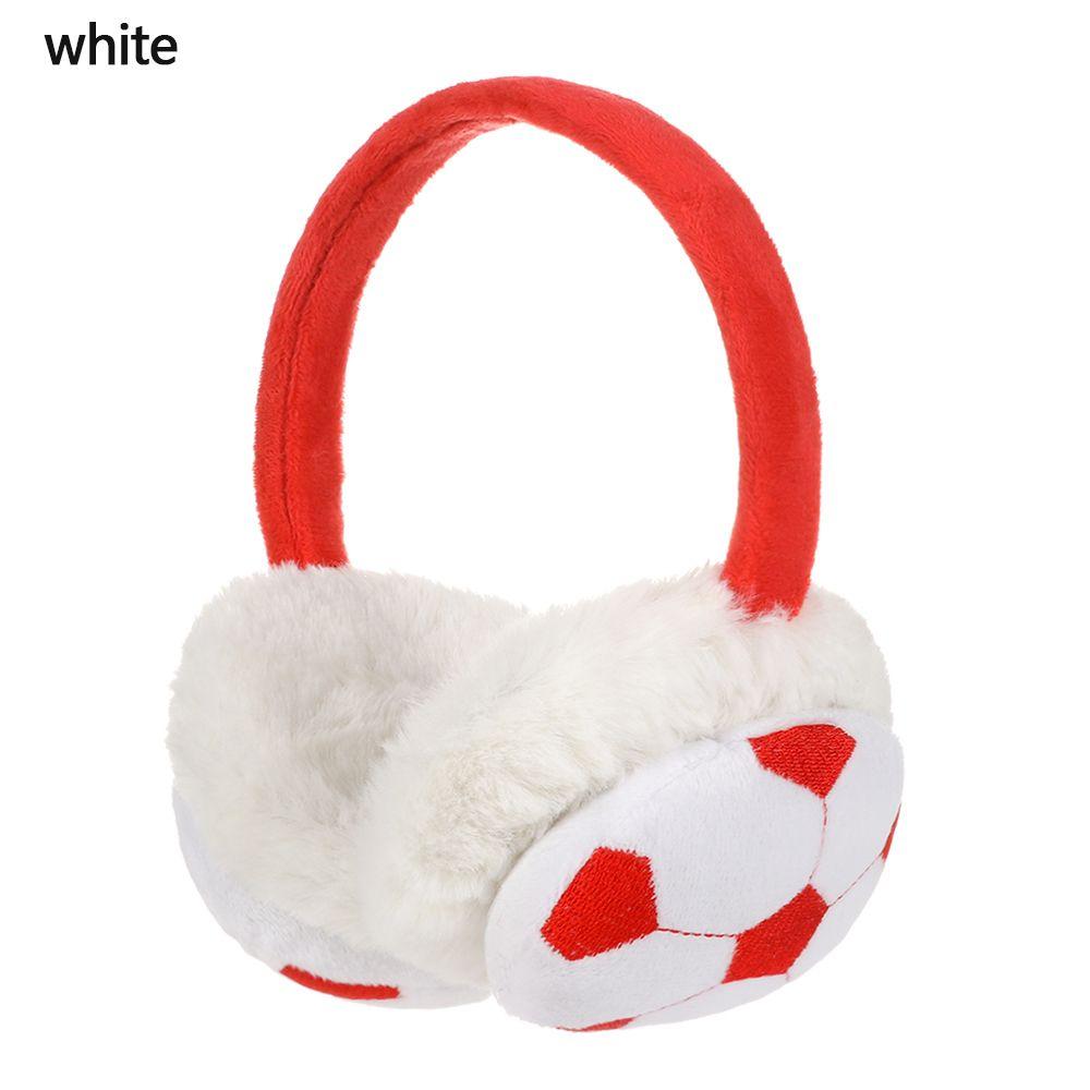 Мальчики И Девочки Футбол Вышитые Детские Наушники Чехол На Уши Повязка На Голову Плюшевые