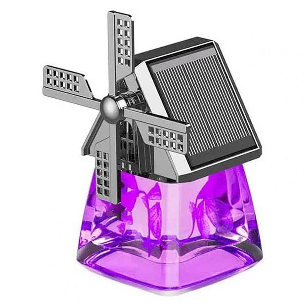 Truck Car Windmill Aromatherapys Diffuser Decor Air Freshener Solar Energy Rotating Essential Oil Diffuser With Rotation