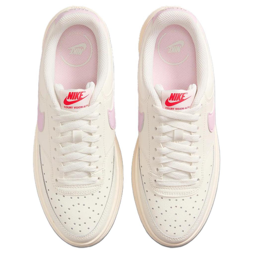 Nike Court Vision Alta Удобные Нескользящие Прочные Низкие Кроссовки Женские кроссовки Светло-розовые IB4480-133