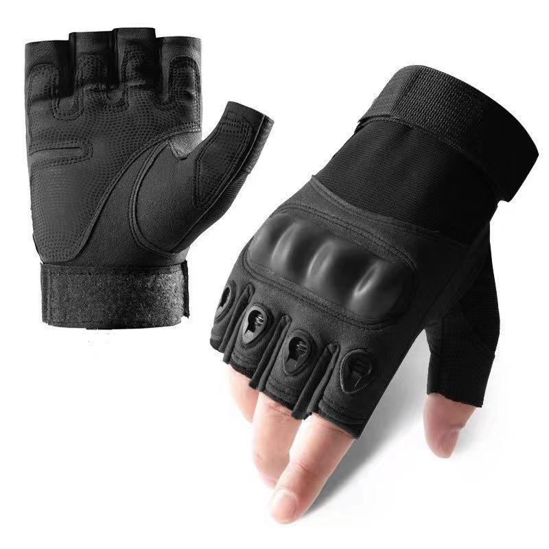 Outdoor Sports Motorcycle Full Fingure Fan Gloves Outdoor Tactical Gloves Cycling Gloves Sport Training Non-slip Fitness Gloves