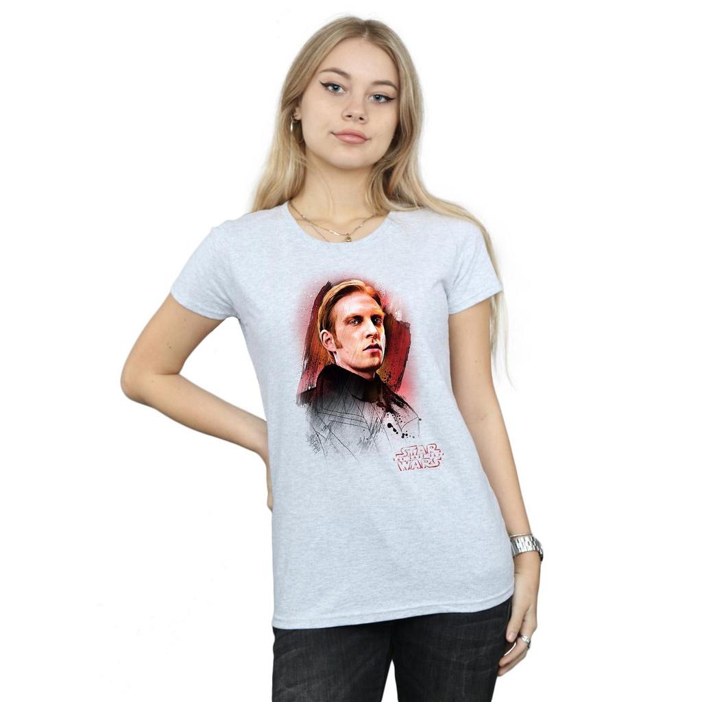 Star Wars Womens/Ladies The Last Jedi General Hux Brushed Cotton T-Shirt