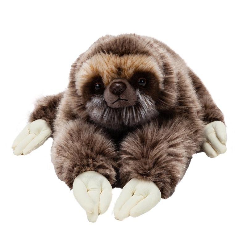 Милый ленивец Bradypod плюшевая кукла диких животных мягкая игрушка 28 см подарок ребенку
