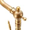 Dagu Antique Single Handle Swivel Mixer Tap Kitchen Bathroom Sink Faucet Brass Finish