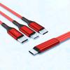 USB C на USB C Micro USB Коннектор Быстрозарядный Шнур для Мобильного Телефона