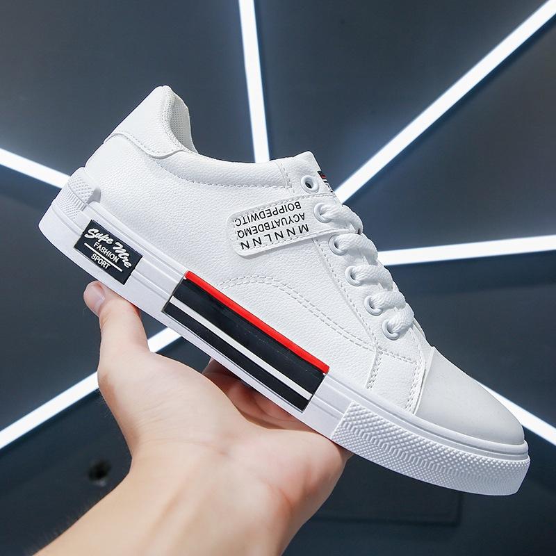 Outdooor Bmnew Black And White Fashion Shoes ,High Top Canvas Shoes ,Men 'S Fashion ,Men 'S Shoes ,Board Shoes ,Trendy ,Versatile Shoes