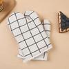 Microwave Oven Heat Resistant Gloves, Cotton and Linen