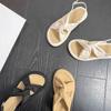 Женские сандалии Классические летние сандалии с ремешком на щиколотке и пряжкой на плоской подошве Сандалии на плоской подошве с мягкой подошвой Женская повседневная летняя обувь для женщин