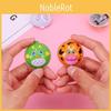 Chick Rabbit Cartoon Plastic Semi Circle Mini Animal Car Toy Parent Play Child