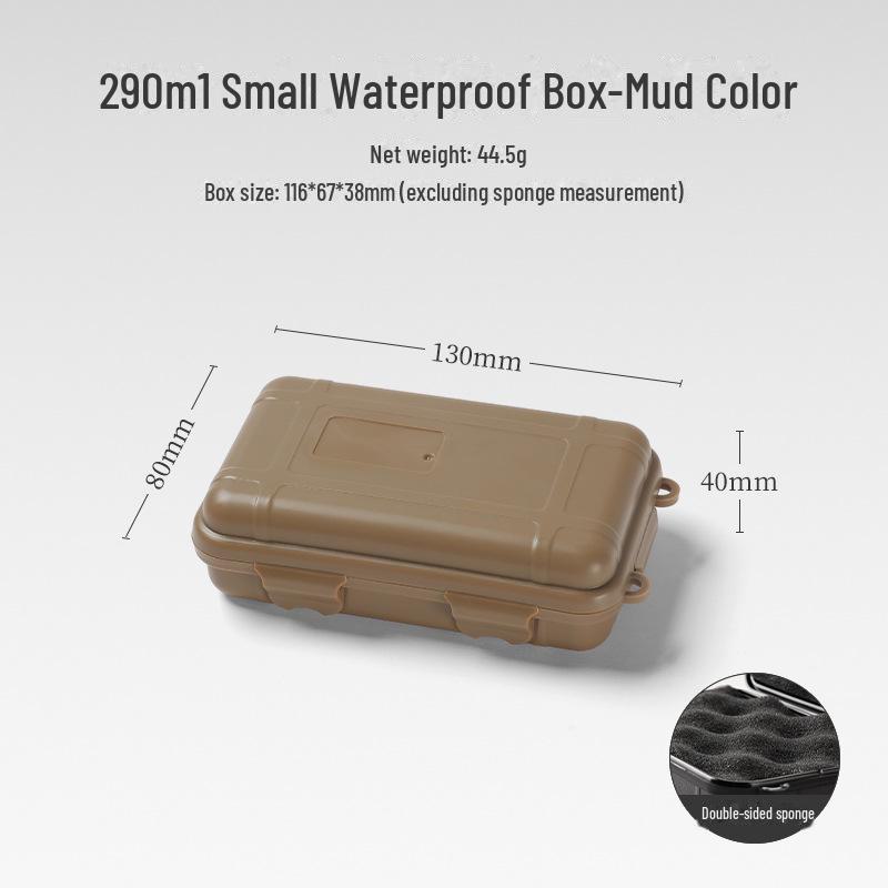 Compact Shockproof, Pressure-Proof, Waterproof EDC Outdoor Survival Storage Box