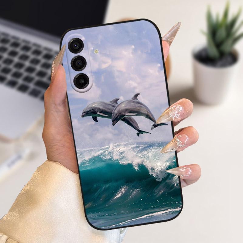 Для Samsung A57 A37 5G Чехол Стильный Силиконовый Мягкий TPU Бампер Для Galaxy A17 F17 5G Чехол для Телефона Защита Камеры Fundas A 57