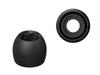 JVC Kenwood Victor EP-FX12S-B Earpiece Spiral Dot Pro 4 Pieces S Size Improved Sound Quality High Sound Isolation Silicone Material Black EP-FX12