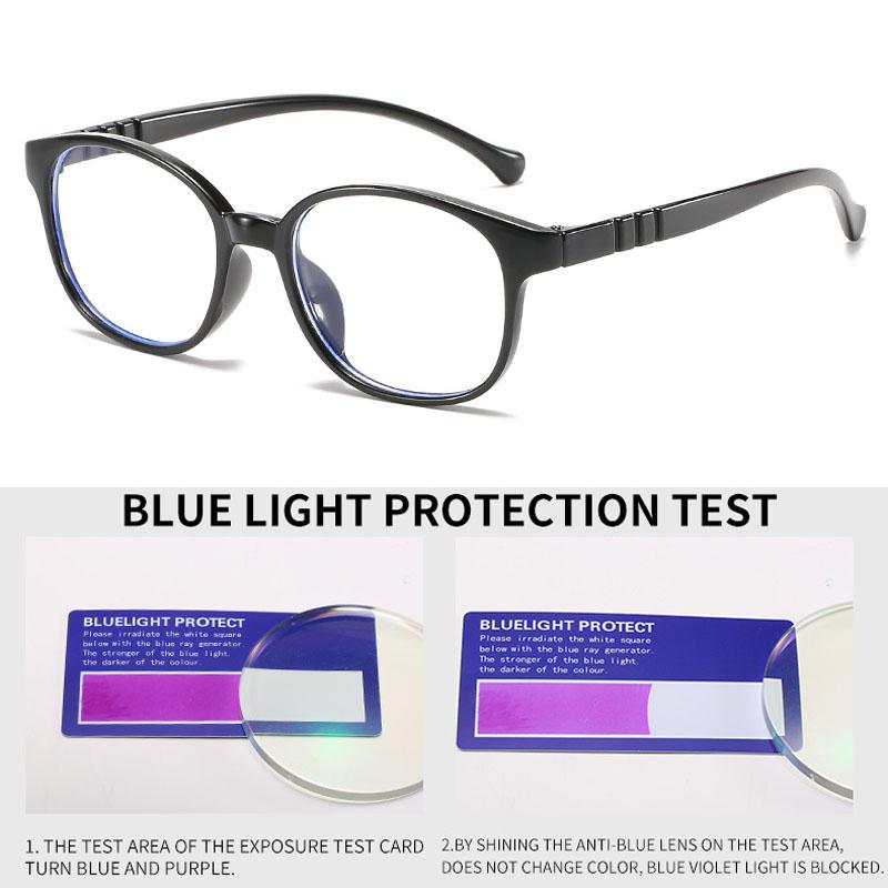 Очки, онлайн-классы, горячая распродажа, прозрачные линзы для девочек, удобные простые очки, высокое качество, детские очки с защитой от синего света для мальчиков