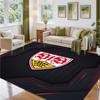 VfB Stuttgart Design Crystal Velvet Rug Soft Decorative Mat for Bedroom Entrance