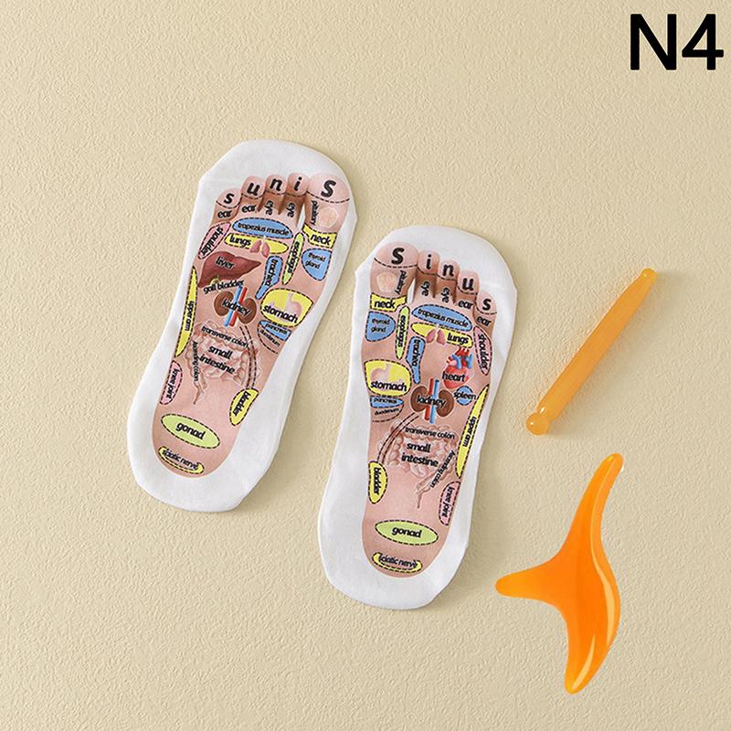 1 комплект носков для массажа ног, акупунктурных точек, массажер для расслабления мышц, снятие усталости ног, носки для точек ног