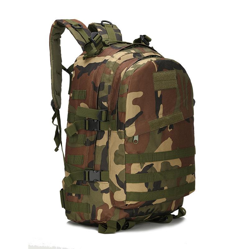 Unisex Outdoor Military Rucksacks Tactical Backpack Army Molle Waterproof Bags Sports Travel Camping Trekking Hiking Fishing Camouflage 3D Bags