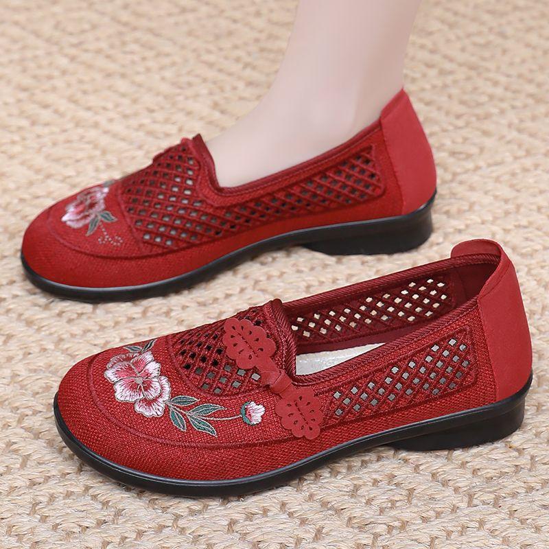 Летние одинарные нескользящие дышащие неглубокие повседневные туфли на одну ногу сандалии для ходьбы