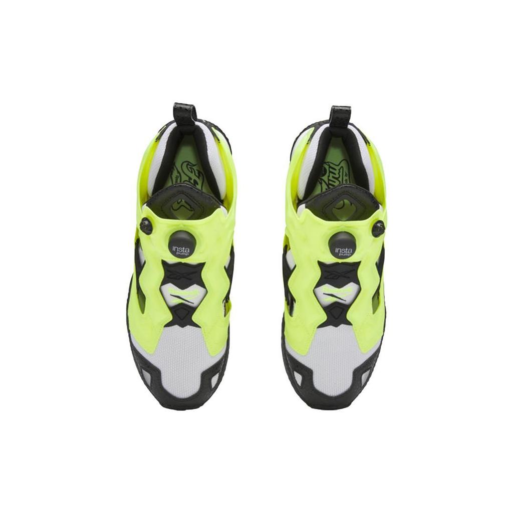 Reebok InstaPump Fury 95 Solar Yellow Кроссовки унисекс Cloud-White Core-Black GZ9431