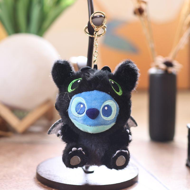 Плюшевый брелок-кукла Стич Мягкая игрушка для сумок и держателей для ключей Подходит для детей