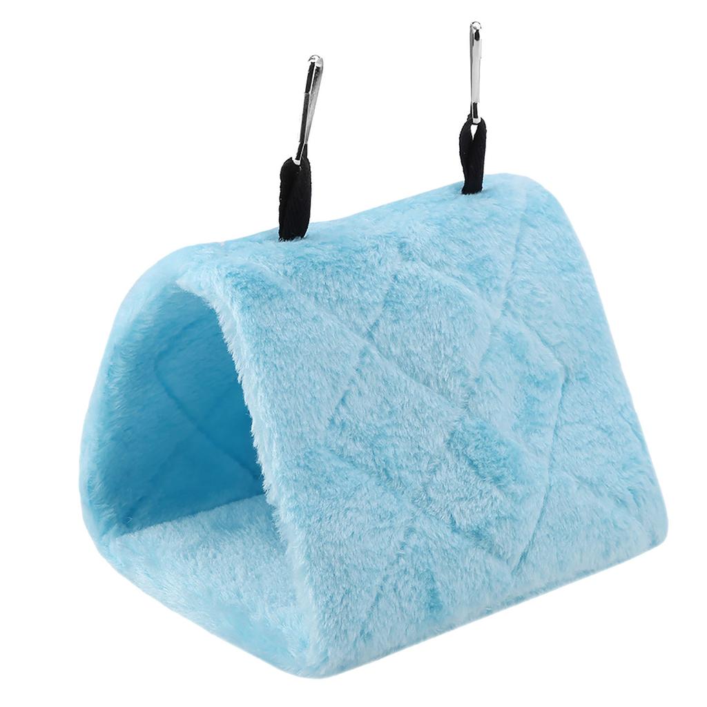 Soft Plush Hammock Hanging Cage Tent for Birds Parrot Winter Warm Bed Pet Toy