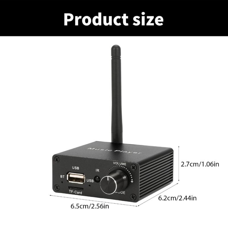 Традиционные усилители Современный Bluetooth-совместимый адаптер-приемник с продвинутой 32-битной DSP-технологией Версия BLE5.3